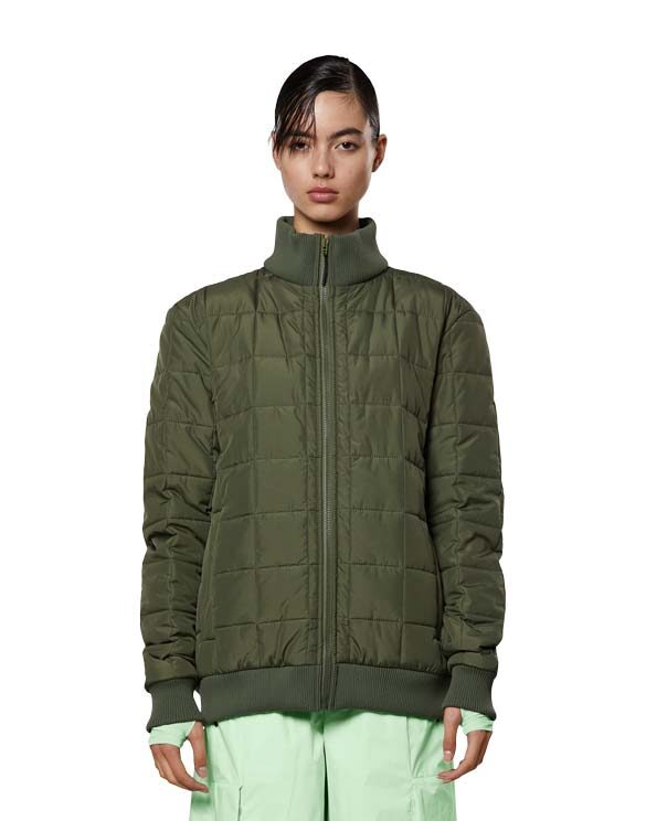 Liner High Neck Jacket Evergreen | Rains | Watch Wear