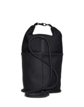 Rains 12930-01 Black Spin Rolltop Bag Mini Black Seljakott Aksessuaarid Kotid Seljakotid