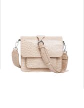 Hvisk H1771-Sand Beige Cayman Pocket Croco Sand Beige Accessories Bags Small bags