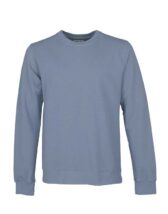 Colorful Standard Classic Organic Crew Neptune Blue. Sustainable men's and women's sweatshirts.