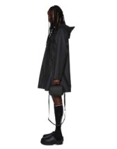 Rains 18050-01 Black A-line W Jacket Black Vihmamantel  Naised  Ülerõivad  Vihmajakid