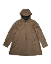 Rains 18050-66 Wood A-line W Jacket Wood  Women   Outerwear  Rain jackets
