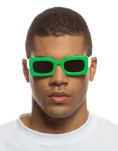 Le Specs Accessories Glasses More Joy Edition Green / Black Sunglasses LMJ2230508