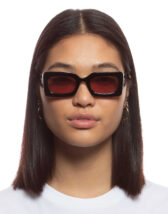 Le Specs Accessories Glasses More Joy Edition Black / Pink Sunglasses LMJ2230512