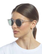 Le Specs LSP2102342 Bandwagon Crystal Clear Sunglasses Accessories Glasses Sunglasses
