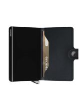 Secrid Accessories Wallets & cardholders Miniwallets Premium Miniwallet Emboss Lines Black MEl-Black