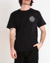Deus Ex Machina DMP231770B-Black } Dice Tee Black Men T-shirts
