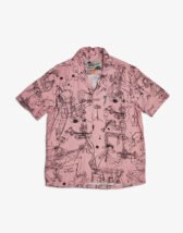 Deus Ex Machina DMP235723-Zephyr Pink } R.G Cato SS Shirt Zephyr Pink Men Shirts