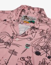 Deus Ex Machina Mehed Särgid R.G Cato SS Shirt Zephyr Pink Särk DMP235723-Zephyr Pink