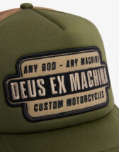 Deus Ex Machina Accessories Hats Grip Tape Trucker Olive Combo DMP237772-Olive Combo