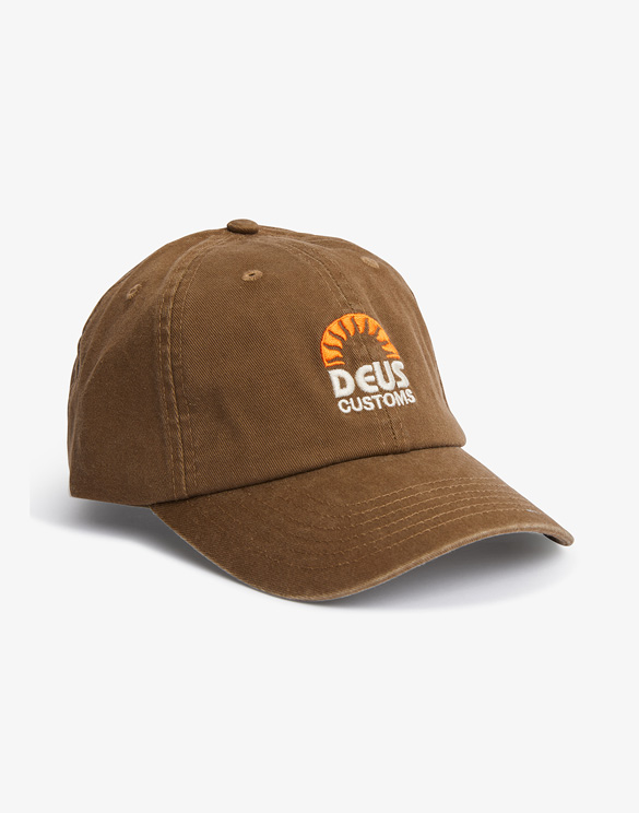 Deus Ex Machina DMP237787-Desert Palm Sunrise Dad Cap Desert Palm Accessories Hats