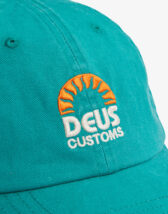 Deus Ex Machina Accessories Hats Sunrise Dad Cap Jasper Green DMP237787-Jasper Green