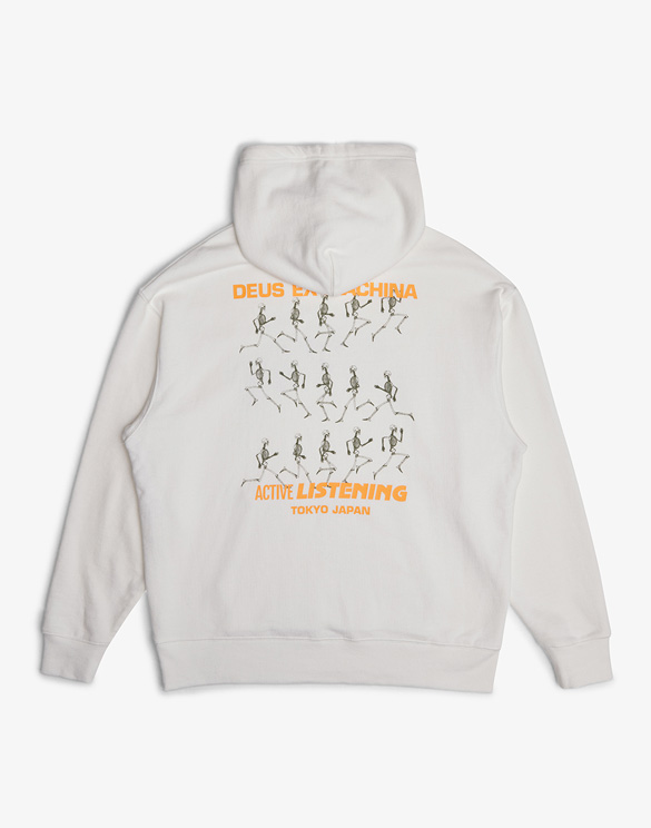 Deus Ex Machina Mehed Kampsunid ja pusad Active Listening Vintage White Pusa DMP238724-Vintage White