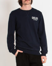 Deus Ex Machina Men Sweaters ja hoodies Rasco Crew Navy DMP238767-Navy