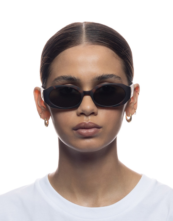 Le Specs Accessories Glasses Shebang Matte Tort Sunglasses LSP2352174