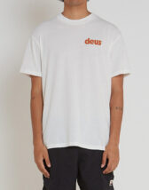 Deus Ex Machina Men T-shirts Base Tee Vintage White DMS221656B-Vintage White