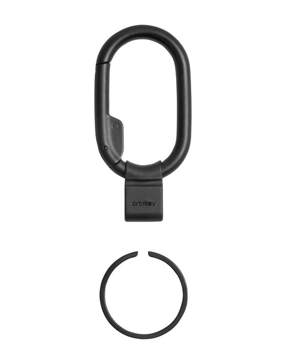Orbitkey Keychains Clip Mini Black PCM1-BLK-100