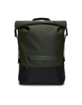 Rains 14320-03 Green Trail Rolltop Backpack Green Accessories Bags Backpacks