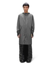 Rains 18140-13 Grey Fishtail Parka Grey Vihmajakk Mehed Naised Ülerõivad Ülerõivad Vihmajakid Vihmajakid