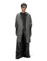 Rains 18140-13 Grey Fishtail Parka Grey Men Women  Outerwear Outerwear Rain jackets Rain jackets