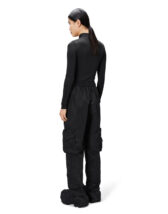 Rains 18270-01 Black Kano Pants Regular Black Püksid Mehed Naised Püksid Püksid Pikad püksid