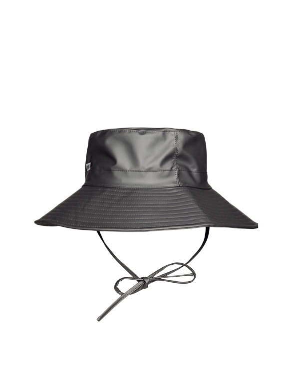 Rains 20030-97 Metallic Grey Boonie Hat Metallic Grey Accessories   Hats  Rain hats
