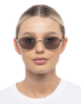 Le Specs Accessories Glasses Fold 01 Bright Gold/Smoke Tint Sunglasses LSP2352270