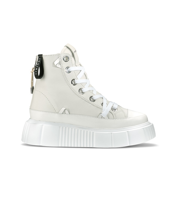 Inuikii Leather Matilda White Sneakers 35103-033-White Women's footwear Footwear