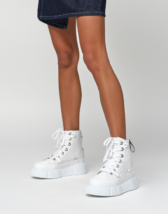 Leather Matilda White Sneakers for women