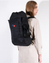 pinqponq PPC-BLM-002-801 Blok Medium Heritage Licorice Black Accessories Bags Backpacks