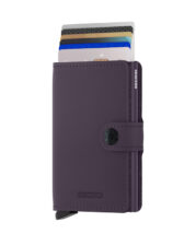 Secrid Accessories Wallets & cardholders Miniwallets Miniwallet Matte Dark Purple MM-Dark Purple