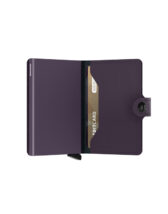Secrid Accessories Wallets & cardholders Miniwallets Miniwallet Matte Dark Purple MM-Dark Purple