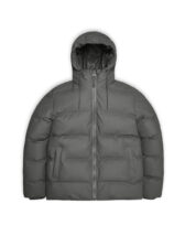 Rains 15120-13 Grey Alta Puffer Jacket Grey Men Women  Outerwear Outerwear Winter coats and jackets Winter coats and jackets