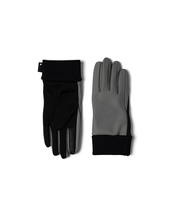 Rains 16720-13 Grey Gloves Grey Accessories   Gloves