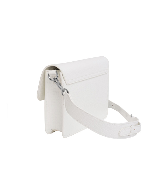 Hvisk H1771-White Cayman Pocket Trace White Accessories Bags Crossbody bags