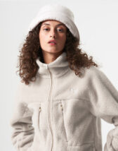Pinqponq  Fleece Jacket Women Cliff Beige PPC-FLW-001-70059