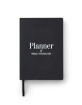Printworks Home Office supplies Weekly Planner Timeless Black PW00585