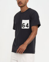 Deus Ex Machina Men T-shirts Camperdown Address Tee Anthracite DMF231071C-Anthracite