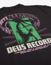 Deus Ex Machina Men T-shirts Time And Sound Tee Anthracite DMF231981C-Anthracite