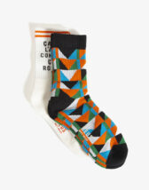 Deus Ex Machina Accessories Socks Matt Wiley Sock (2Pack) Multi DMF237135-2 Pack Multi