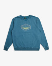 Deus Ex Machina Men Sweaters & hoodies Wavepool Acid Crew Maui Blue DMF238081-Maui Blue