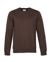 Colorful Standard Men Sweaters & hoodies Classic Organic Crew Coffee Brown CS1005-Coffee Brown