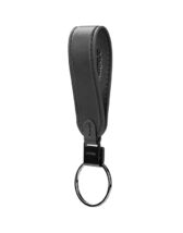 Orbitkey Keychains Loop Keychain Leather Black PLK1-BLK-101