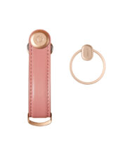 Orbitkey Keychains Leather Key Organiser + Ring V2 Cotton Candy Gift Set GLT2-CCY-201