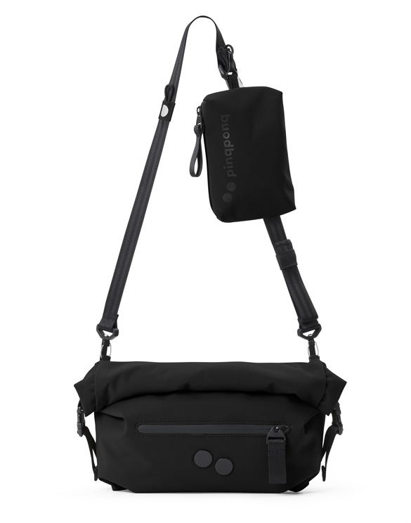 Pinqponq Accessories Bags  PPC-AKS-001-801S Aksel Solid Black