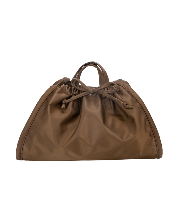 Hvisk 5000-028-021501-303 Chocolate Brown Sage Medium Matte Twill Chocolate Brown Accessories Bags Shoulder bags