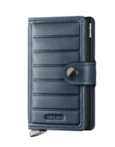 Secrid Accessories Wallets & cardholders Miniwallets Premium Miniwallet Emboss Lines Teal MEl-Teal