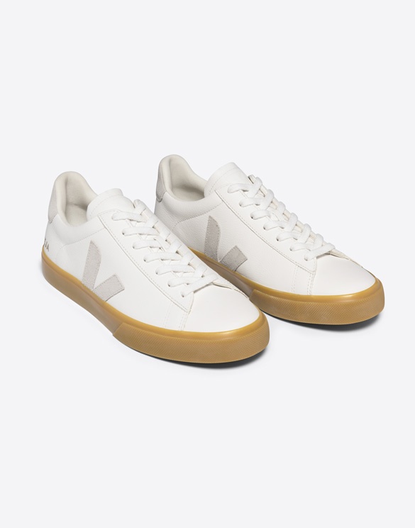 Campo Chromefree Leather White | sneakers Natural Veja