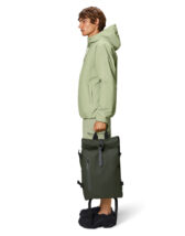 Rains 14590-03 Green Rolltop Rucksack Large Green Accessories Bags Backpacks