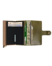 Secrid Accessories Wallets & cardholders Miniwallets Premium Miniwallet Stitch Floral Olive Mst-Floral Olive